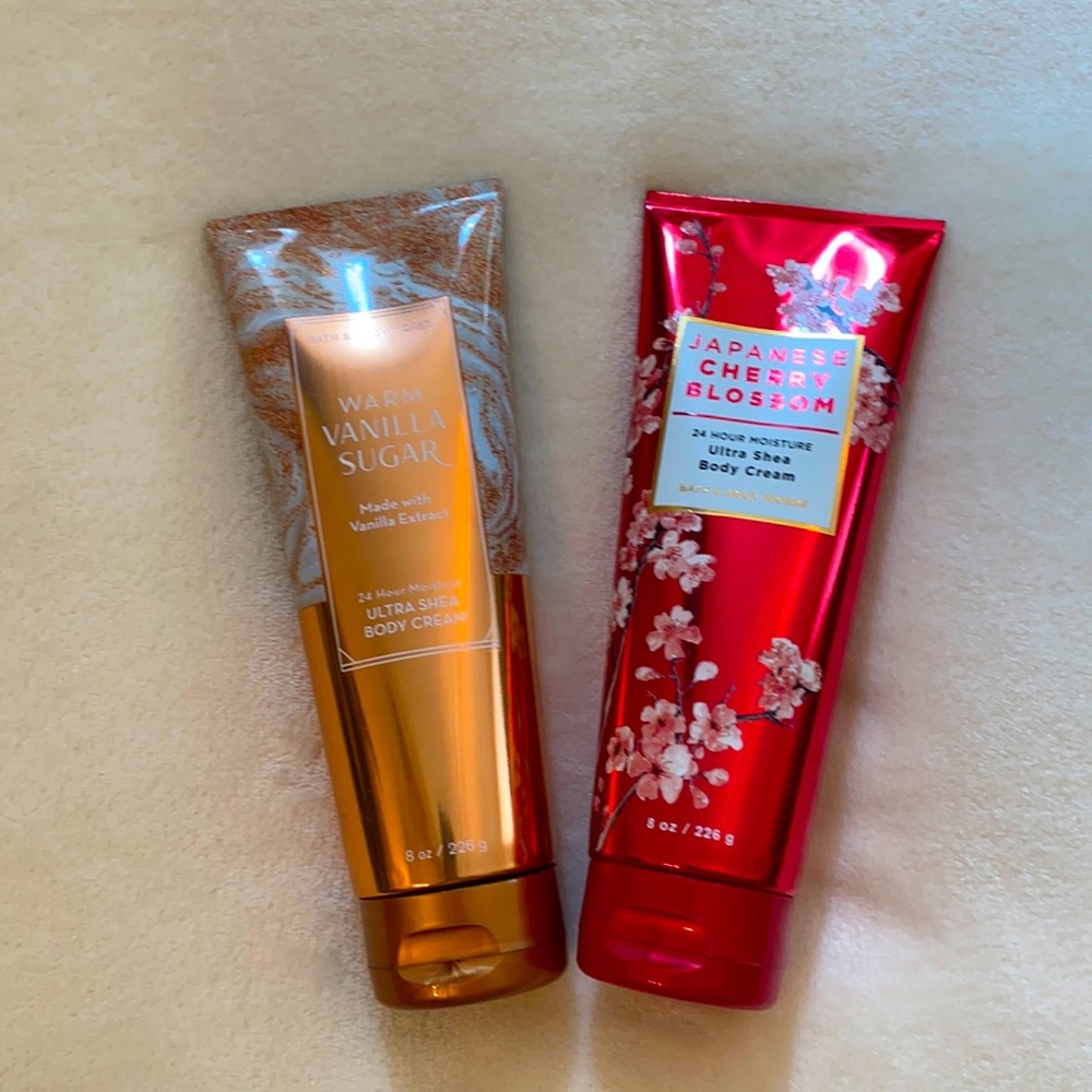 Bath and Body Works Body Cream Set